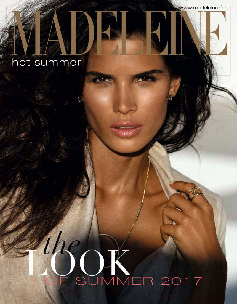 Raica Oliveira featured on the Madeleine Hot Summer cover from June 2017