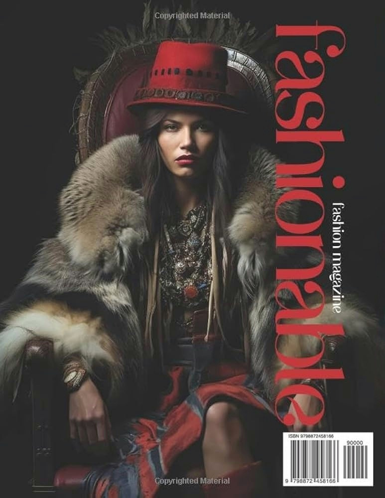  featured on the Fashionable Magazine cover from January 2024