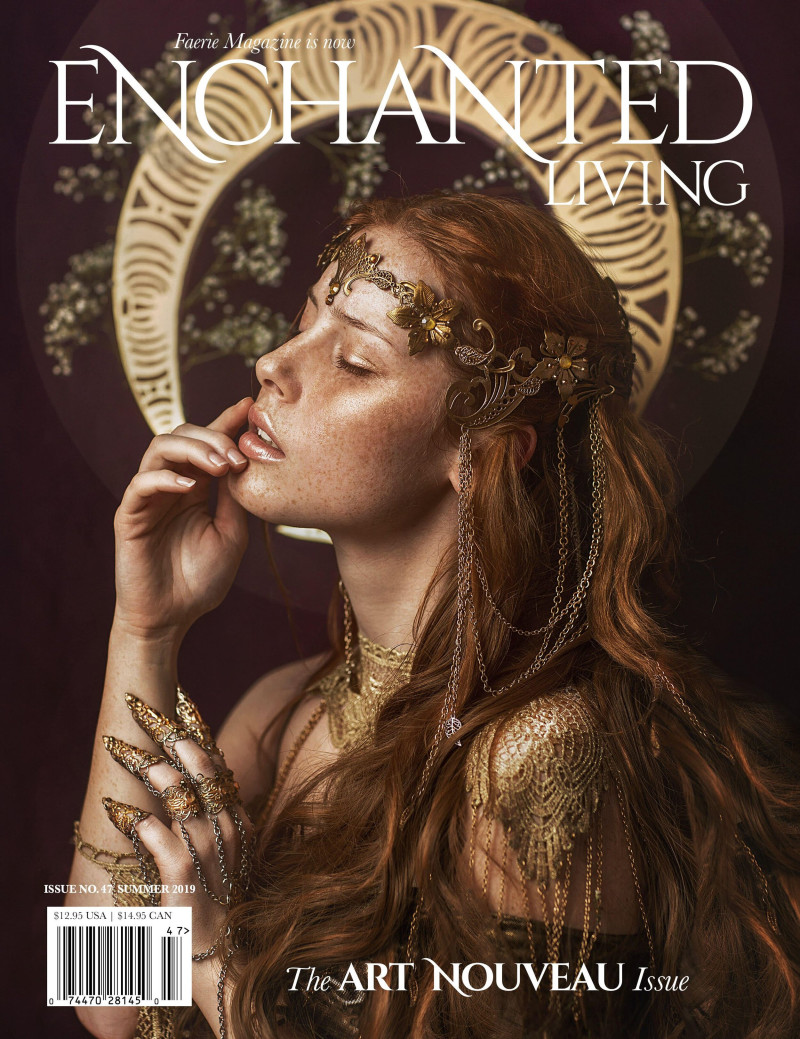  featured on the Enchanted Living cover from June 2019