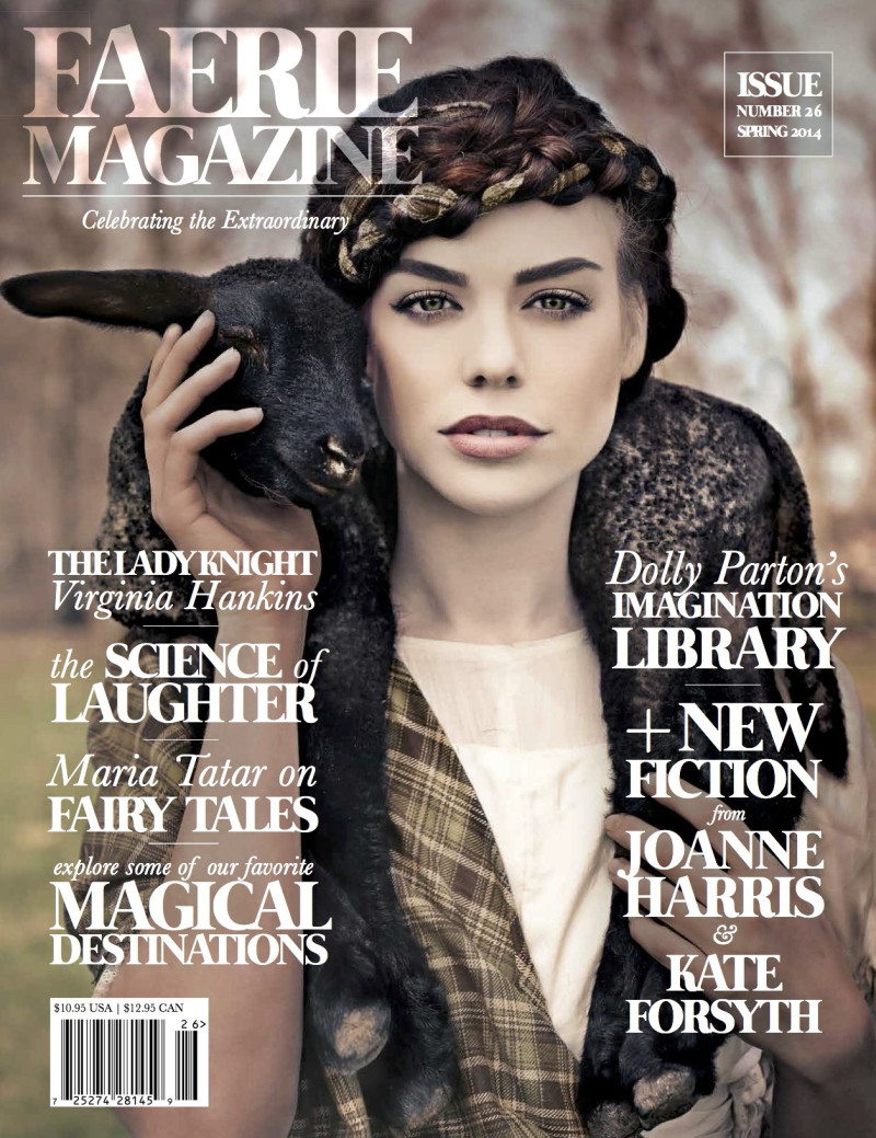  featured on the Faerie Magazine cover from March 2014