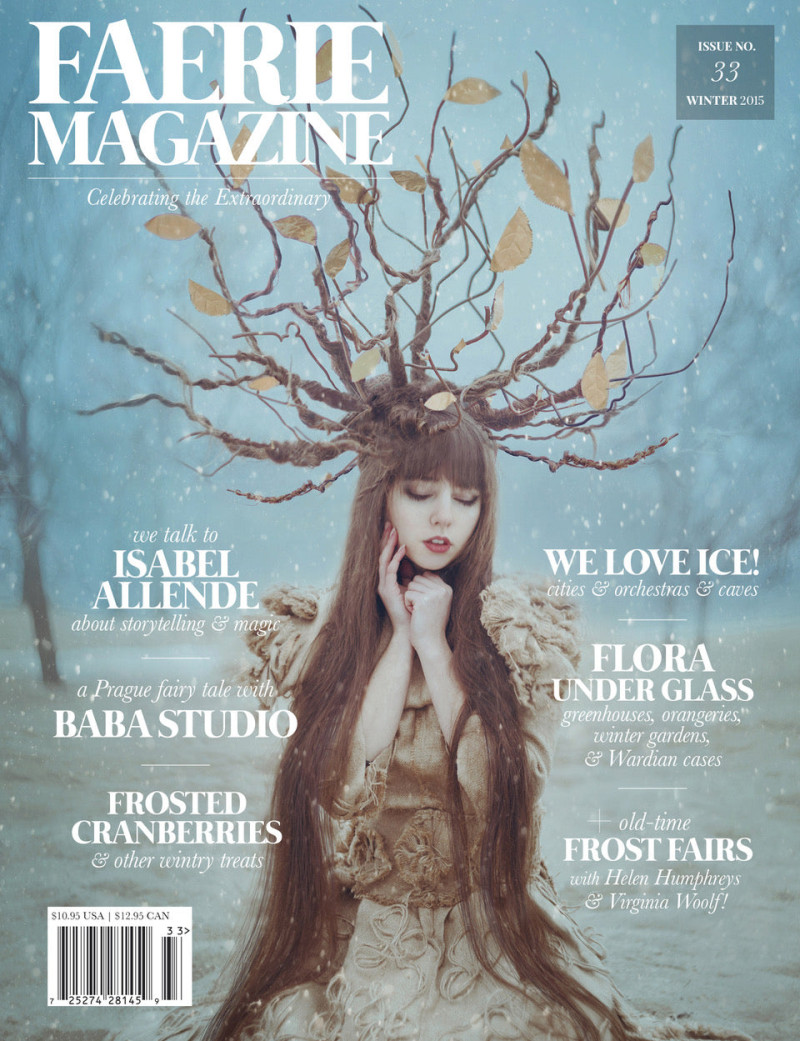  featured on the Faerie Magazine cover from December 2015