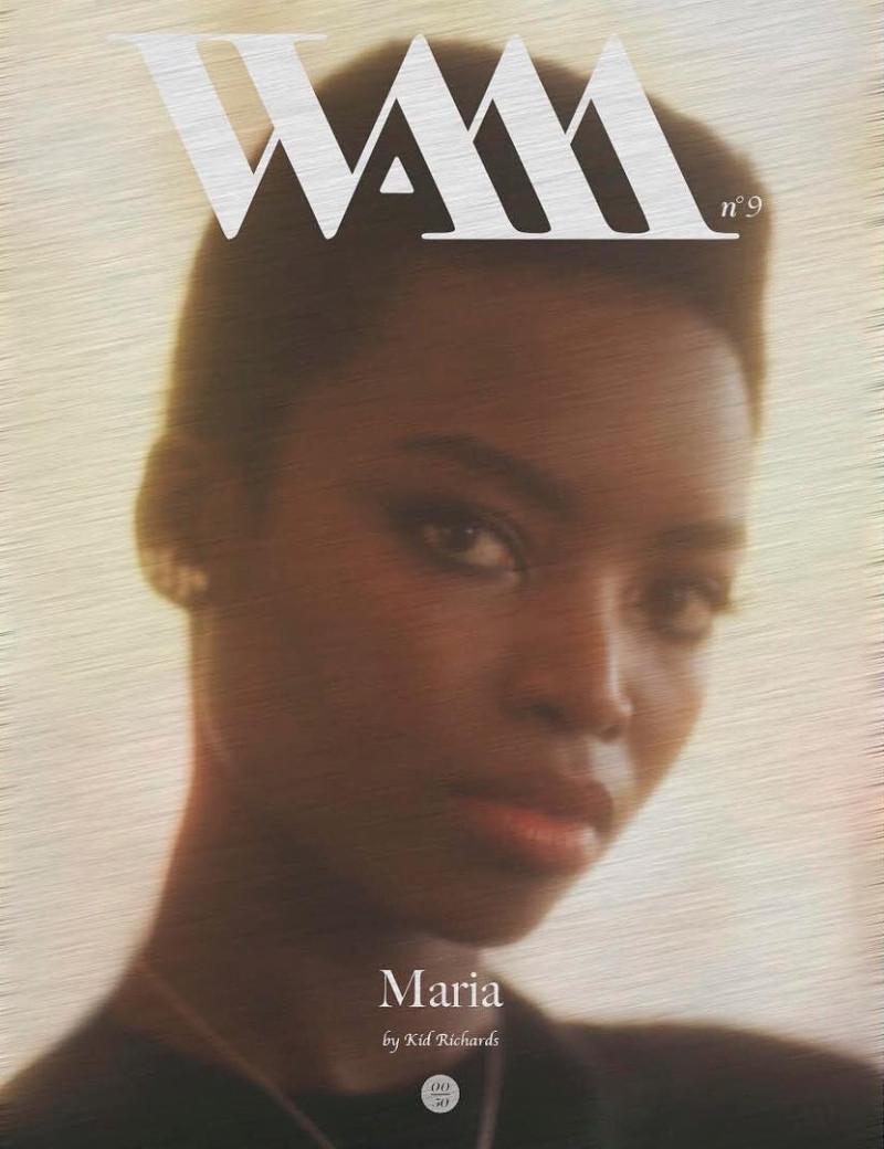 Maria Borges featured on the WAM cover from January 2018