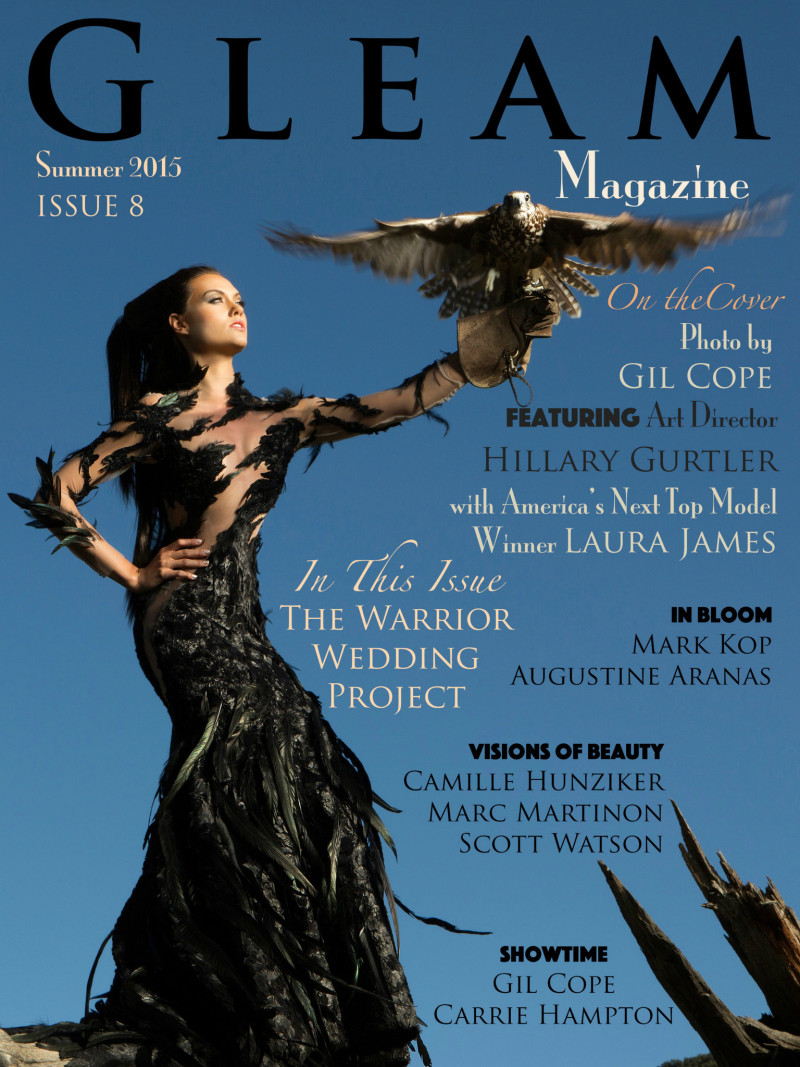  featured on the Gleam Magazine cover from June 2015