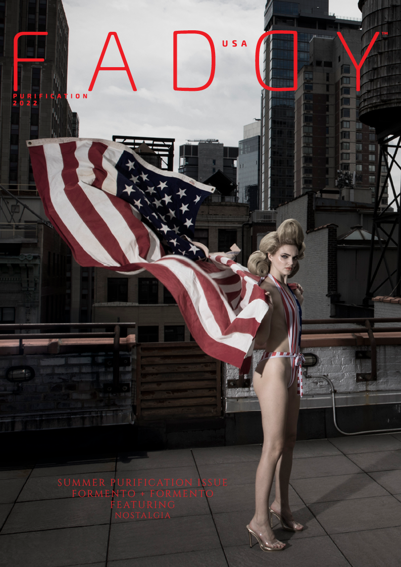  featured on the Faddy USA Magazine cover from June 2022