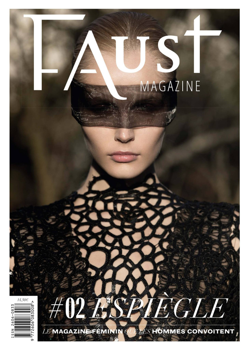  featured on the Faust Magazine cover from April 2018