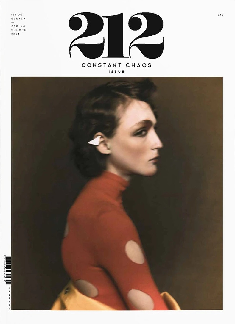 Ninona Fortova featured on the 212 cover from March 2021