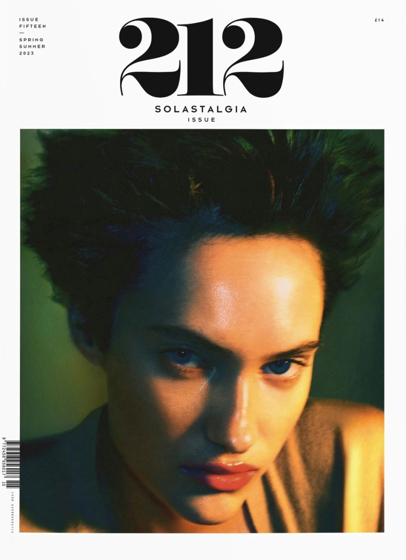 Greta Elisa Hofer featured on the 212 cover from March 2023