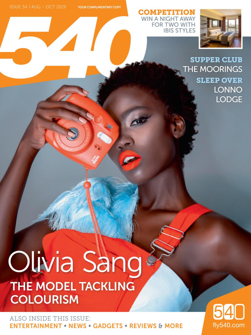 Olivia Sang featured on the 540 cover from August 2019