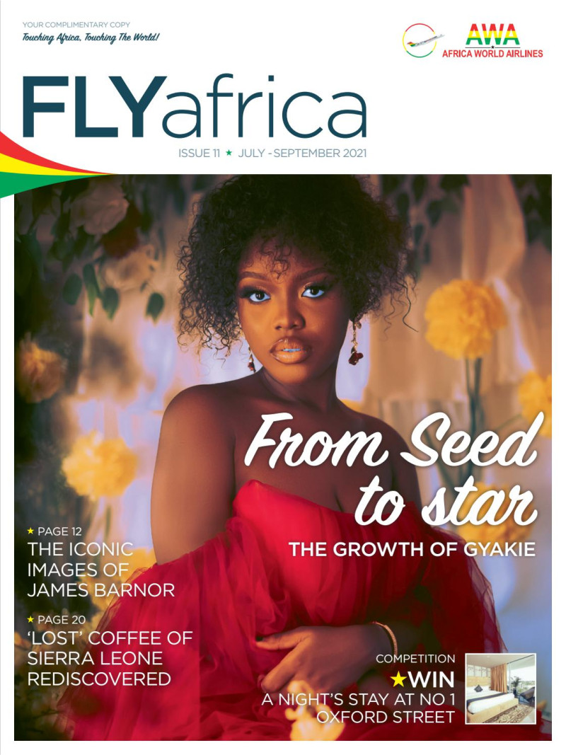  featured on the FLYafrica cover from July 2021