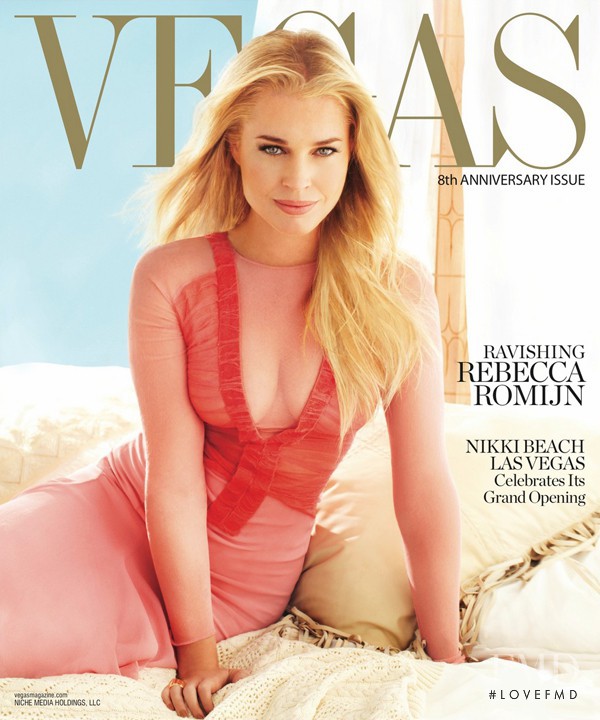 Rebecca Romijn featured on the Vegas Magazine cover from June 2011