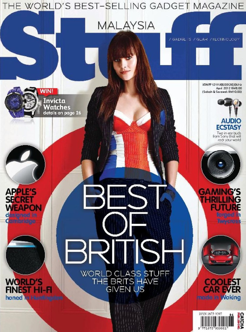  featured on the Stuff Malaysia cover from April 2012