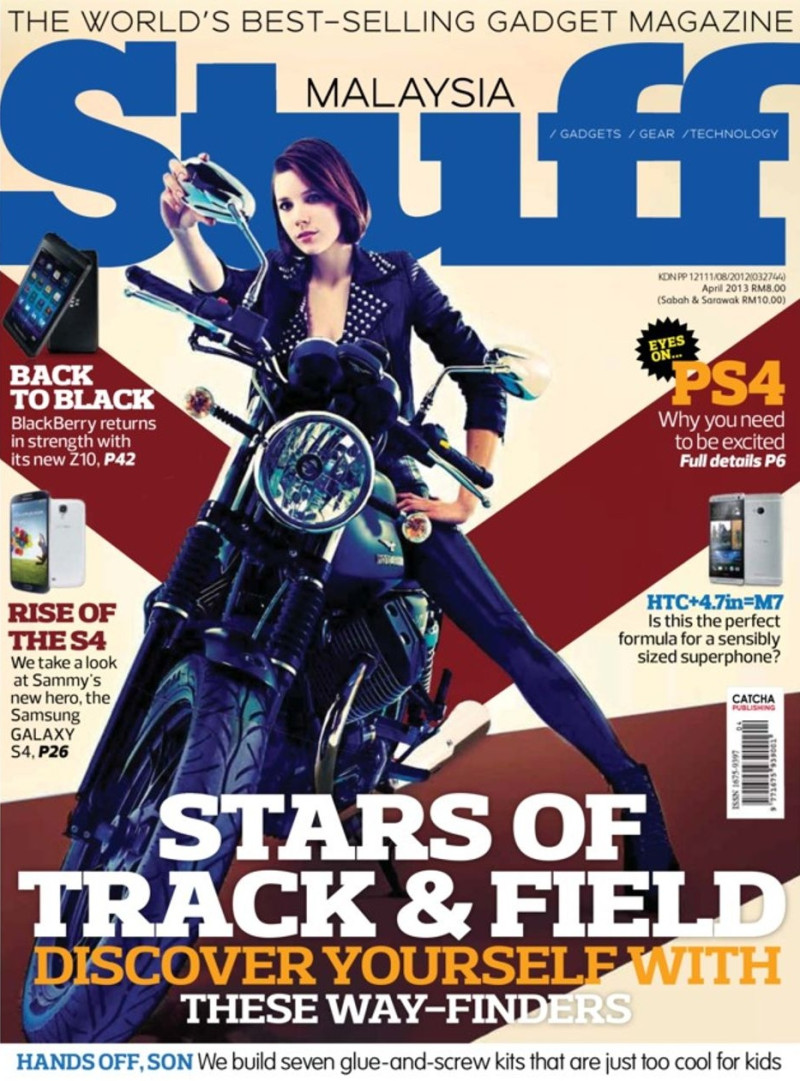  featured on the Stuff Malaysia cover from April 2013