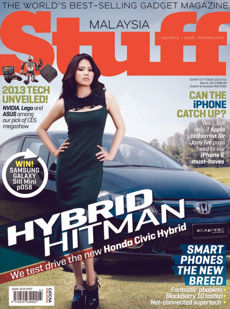  featured on the Stuff Malaysia cover from March 2013