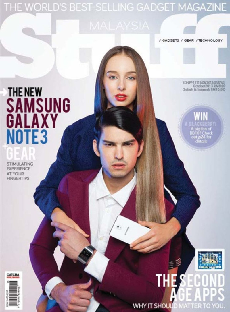  featured on the Stuff Malaysia cover from October 2013