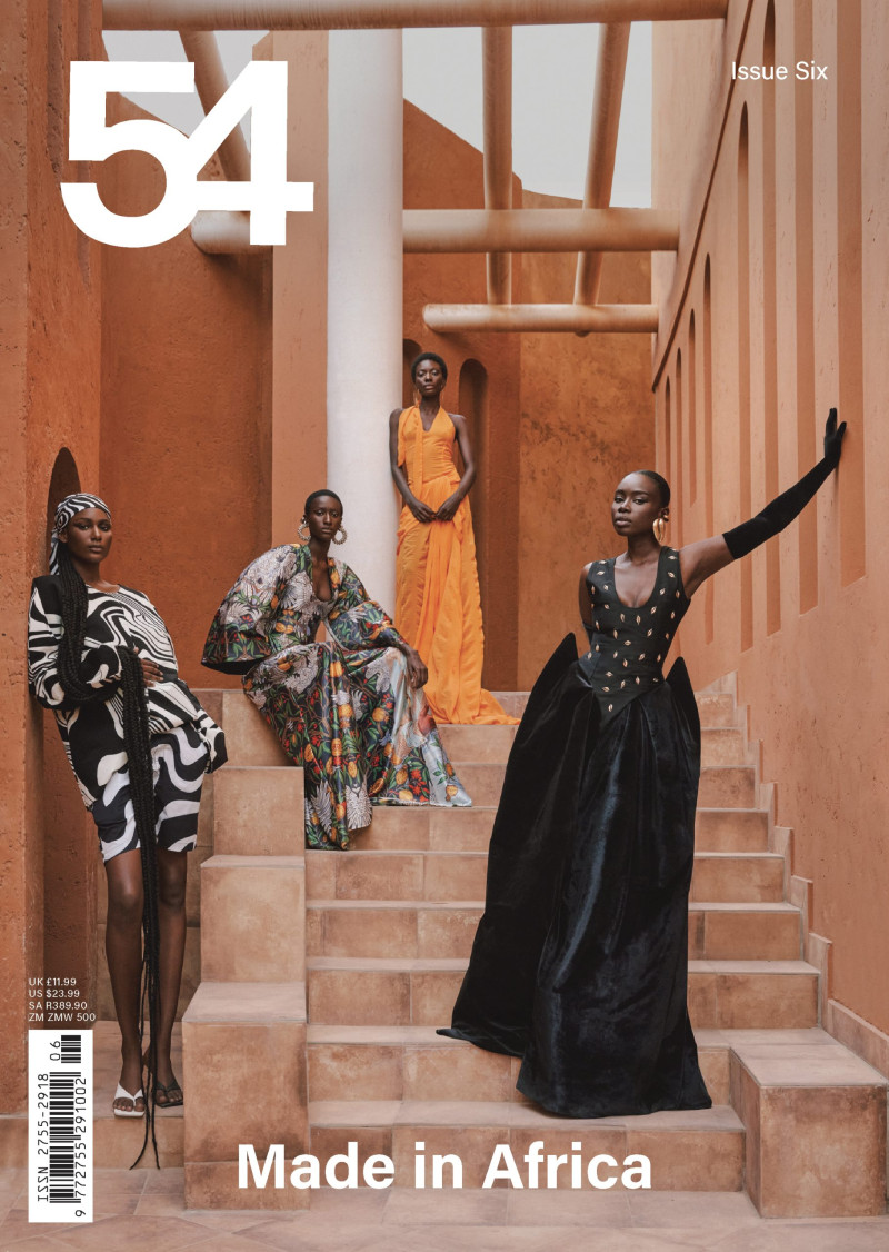 Sarah Diouf, Penda Gueye, Kathia Dior Ndong, Mariama Balde featured on the 54 cover from May 2024