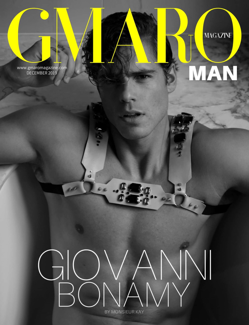 Giovanni Bonamy featured on the Gmaro Man cover from December 2019