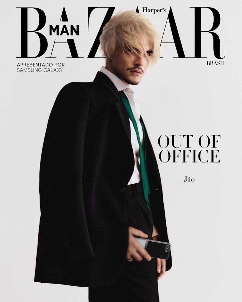 Jao featured on the Harper\'s Bazaar Man Brazil cover from November 2024