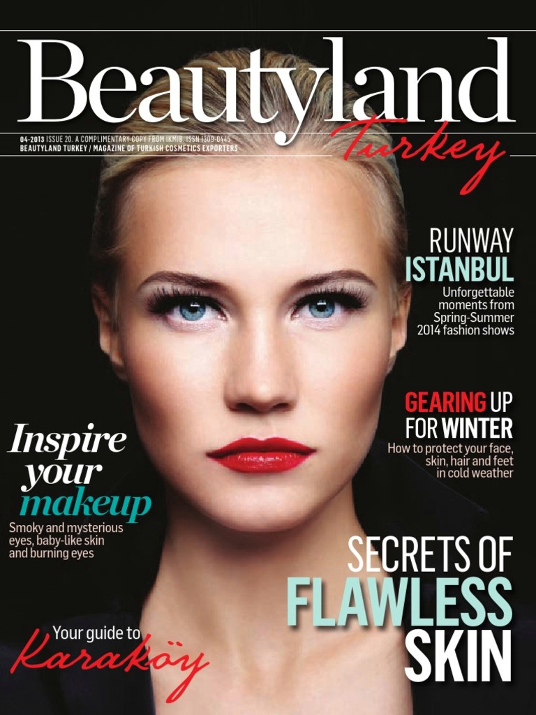  featured on the Beautyland Turkey cover from December 2013