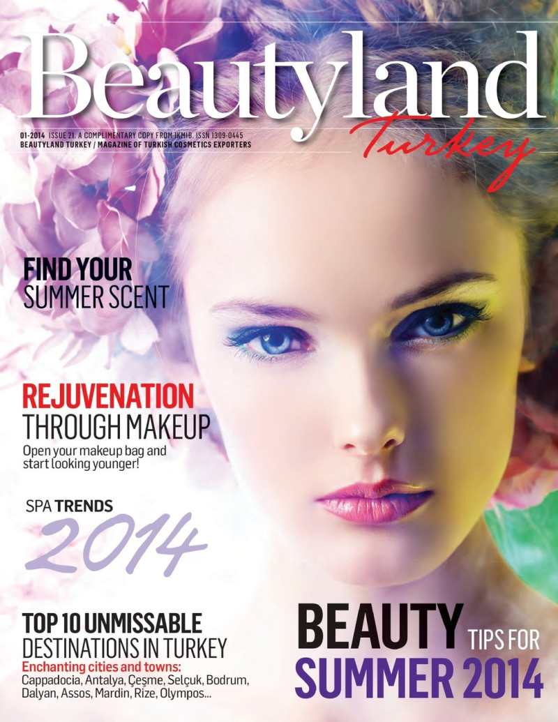  featured on the Beautyland Turkey cover from March 2014