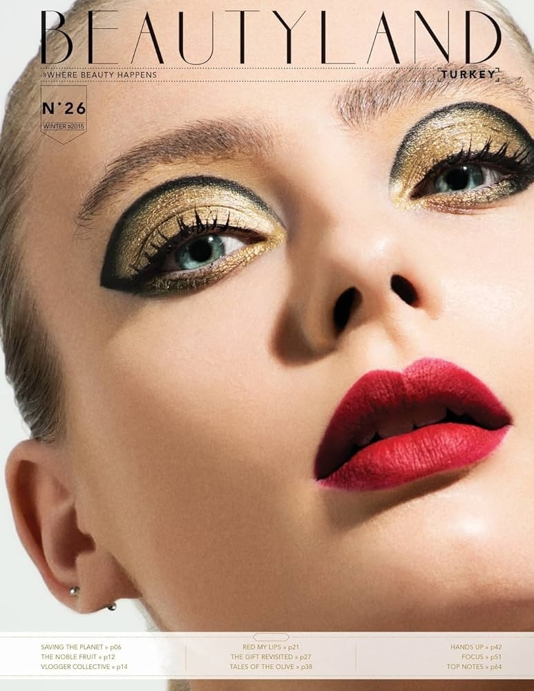  featured on the Beautyland Turkey cover from December 2015