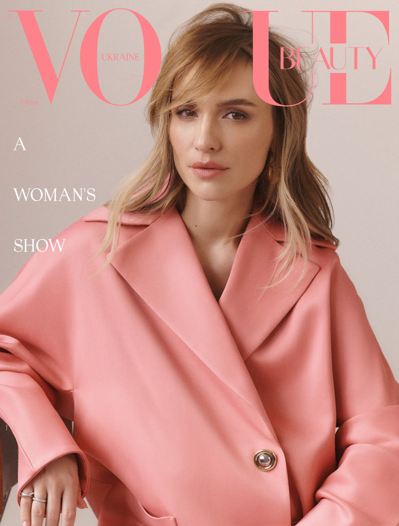  featured on the Vogue Beauty Ukraine cover from July 2024