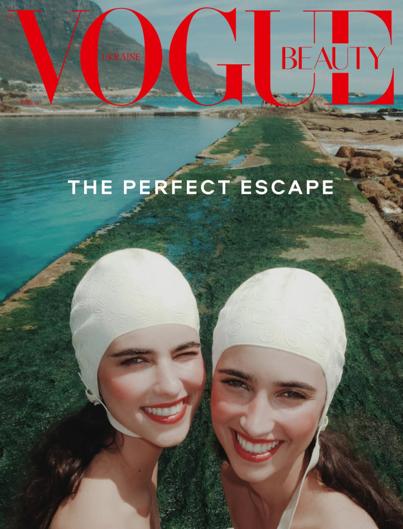 Elisha Herbert, Renee Herbert featured on the Vogue Beauty Ukraine cover from January 2025