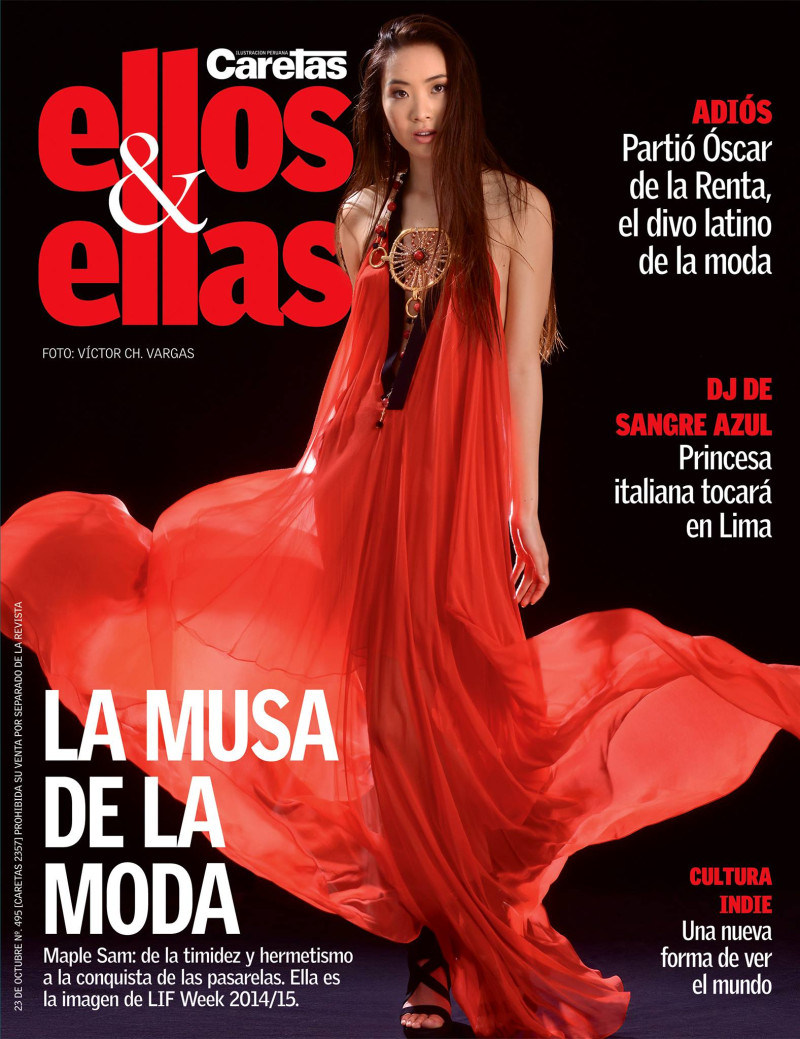 Maple Sam featured on the Ellos & Ellas cover from October 2014