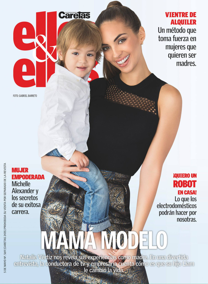 Natalie Vertiz featured on the Ellos & Ellas cover from May 2016