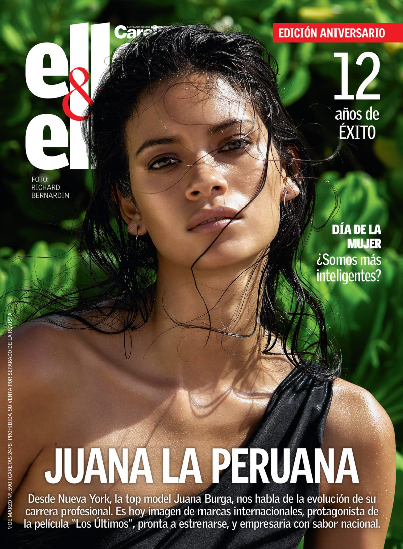 Juana Burga featured on the Ellos & Ellas cover from March 2017