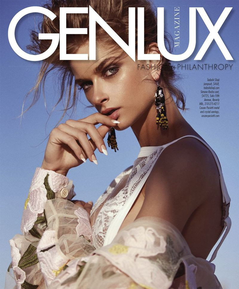 Bo Don featured on the Genlux Magazine cover from June 2017