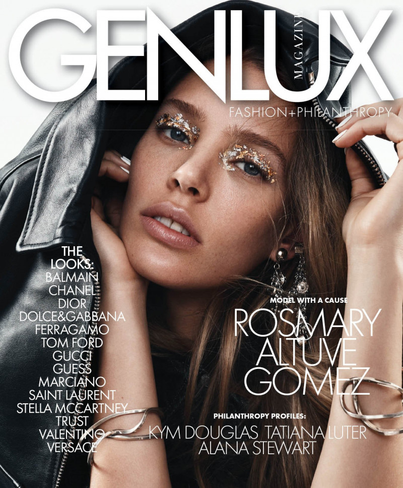 Rosmary Altuve featured on the Genlux Magazine cover from June 2022