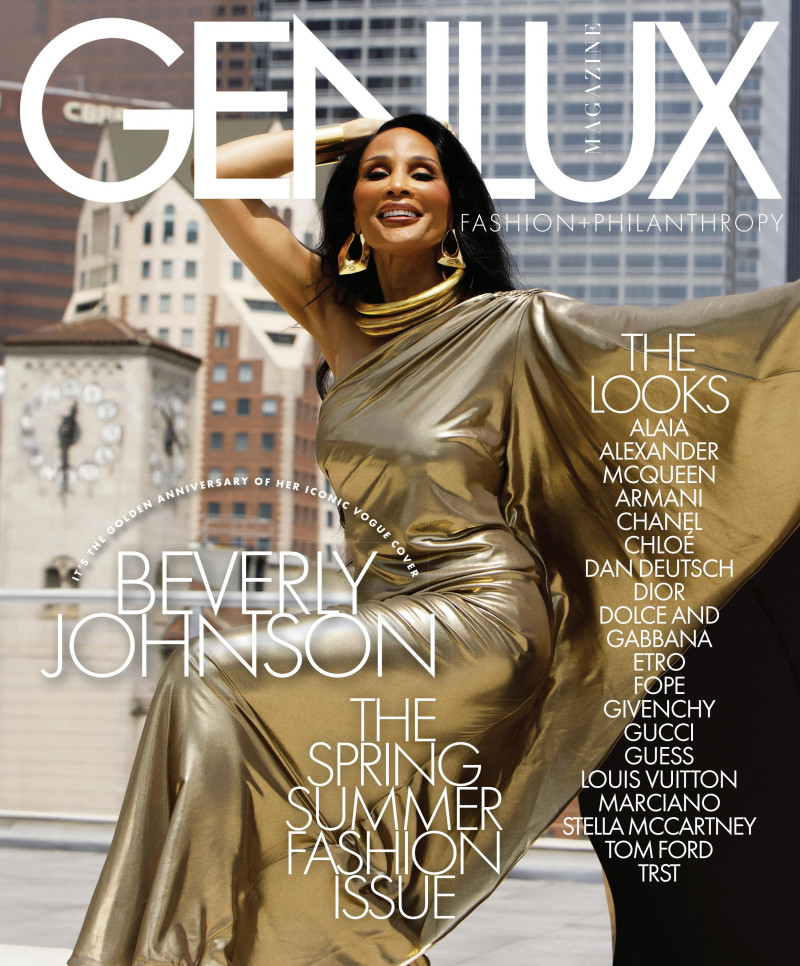 Beverly Johnson featured on the Genlux Magazine cover from May 2024