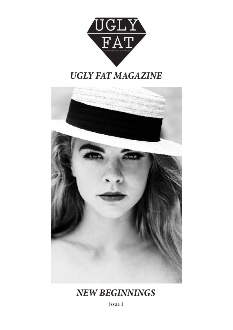 Emilia Herrik featured on the Ugly Fat cover from February 2014