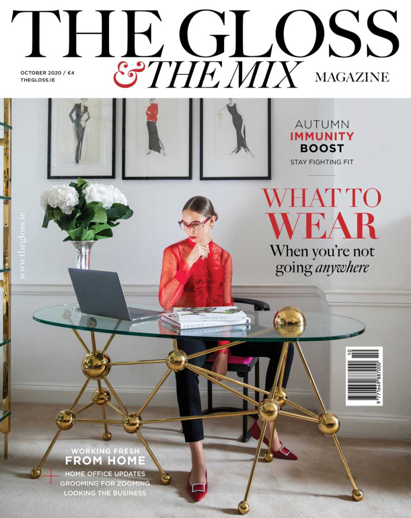  featured on the The Gloss & The Mix cover from October 2020