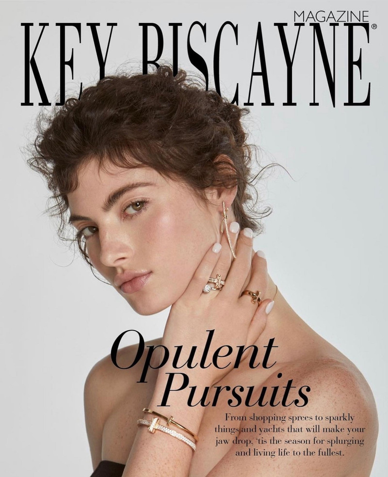 MacKenzie Ryan featured on the Key Biscayne cover from December 2021