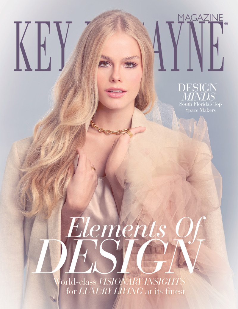 Lucille Coreth featured on the Key Biscayne cover from November 2024