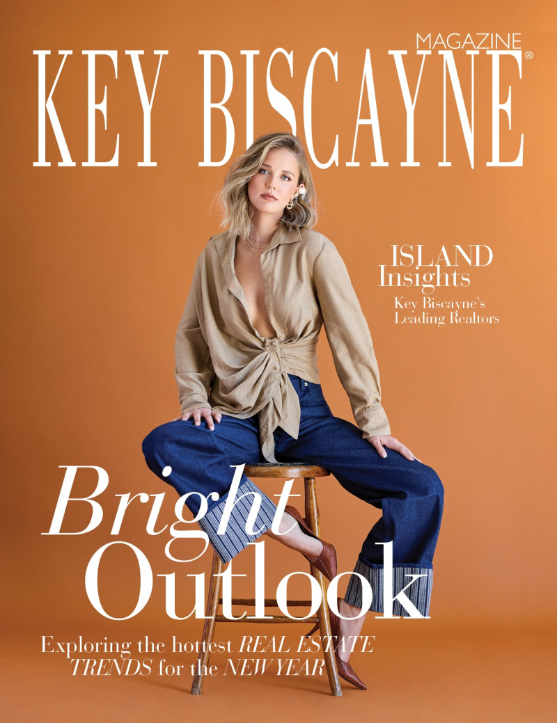 Emeline Smith featured on the Key Biscayne cover from January 2025