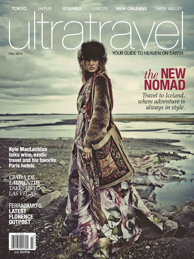  featured on the Ultratravel USA cover from September 2014