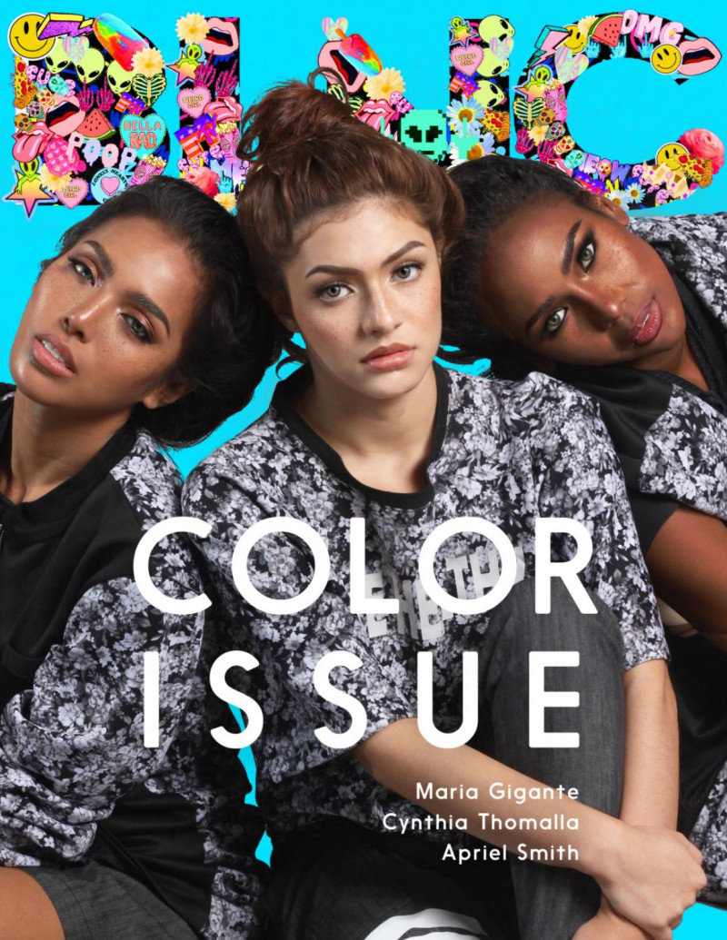 Maria Gigante, Cynthia Thomalia, Apriel Smith featured on the BLNC cover from November 2016