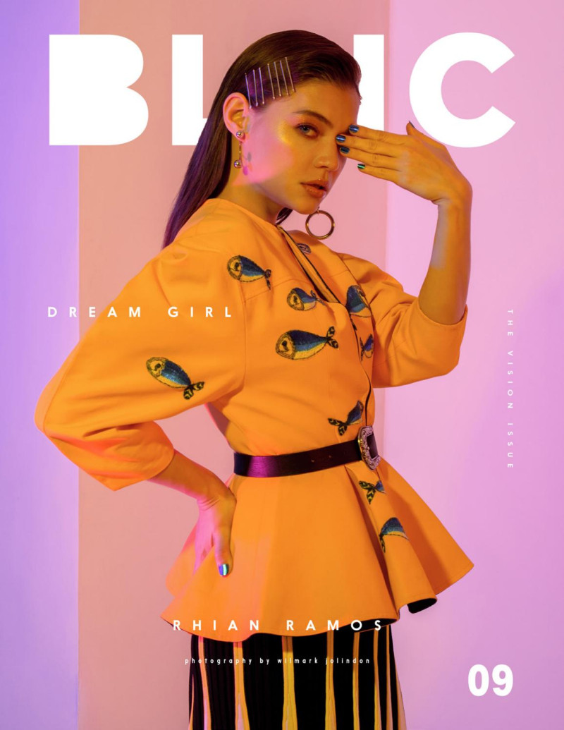 Rhian Ramos featured on the BLNC cover from April 2018