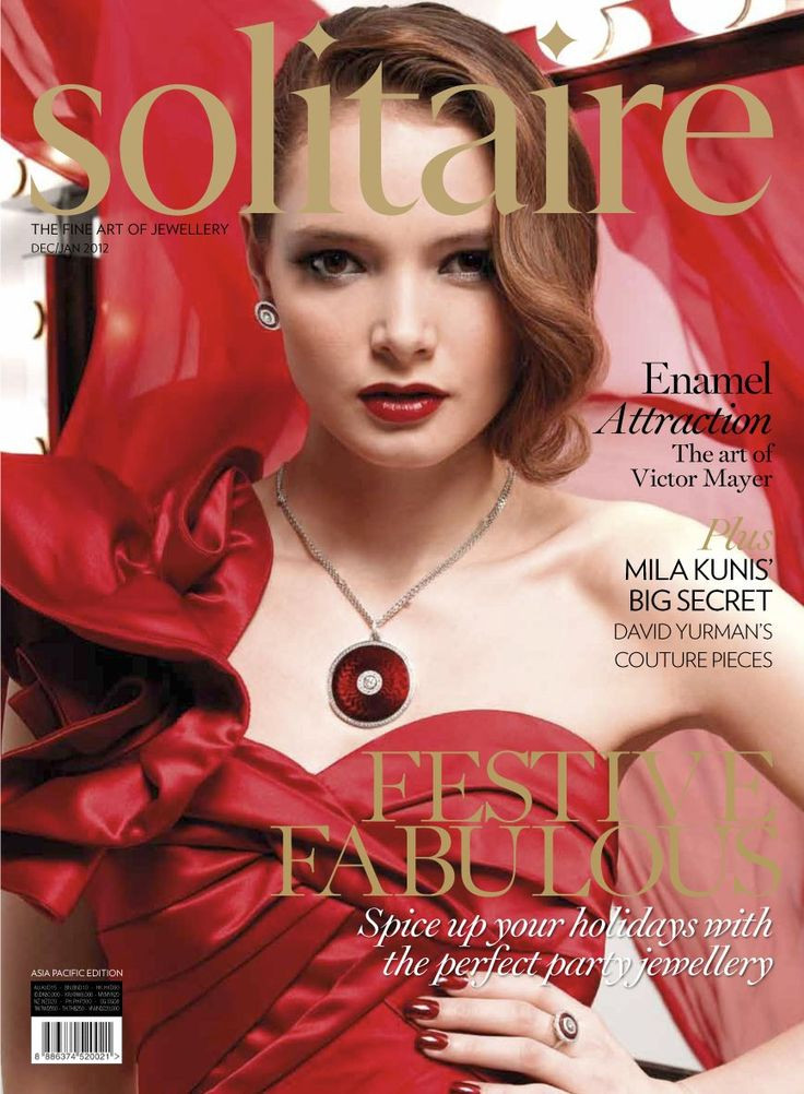  featured on the Solitaire Hong Kong cover from December 2011