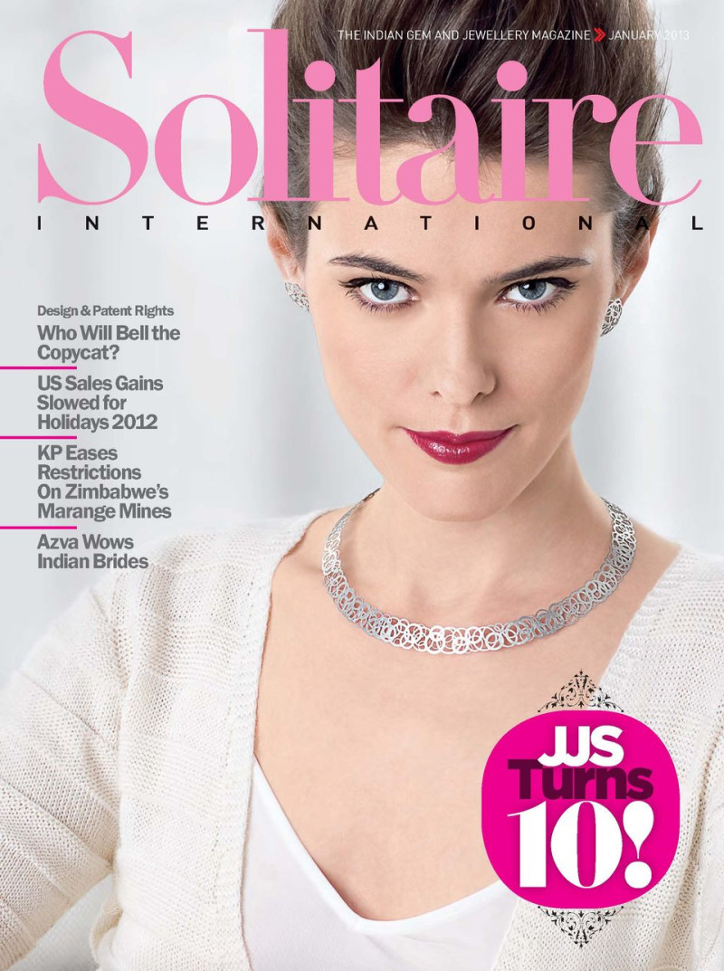  featured on the Solitaire International - India cover from January 2013