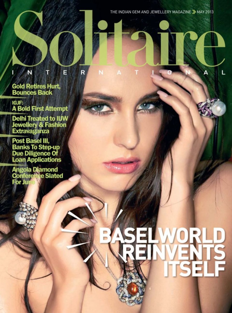  featured on the Solitaire International - India cover from May 2013