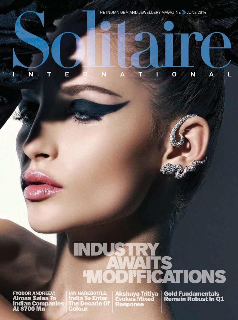 featured on the Solitaire International - India cover from June 2014