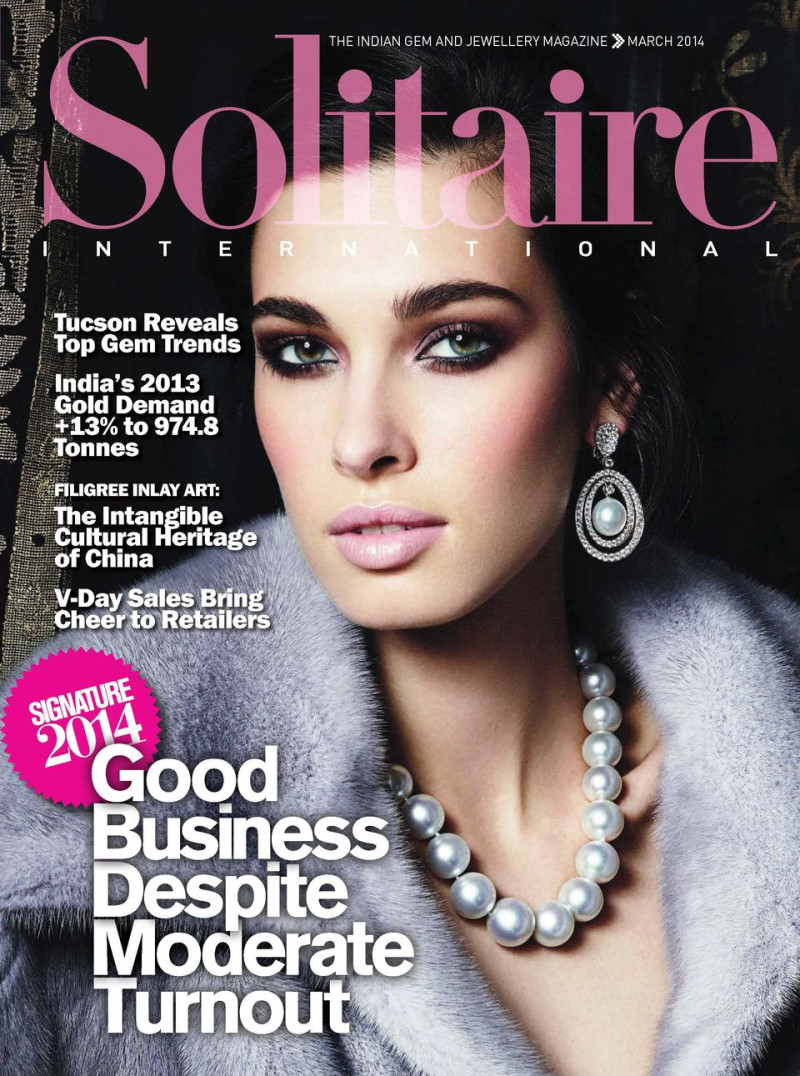  featured on the Solitaire International - India cover from March 2014