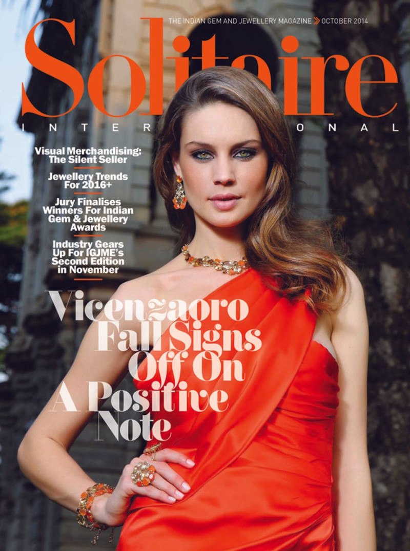  featured on the Solitaire International - India cover from October 2014