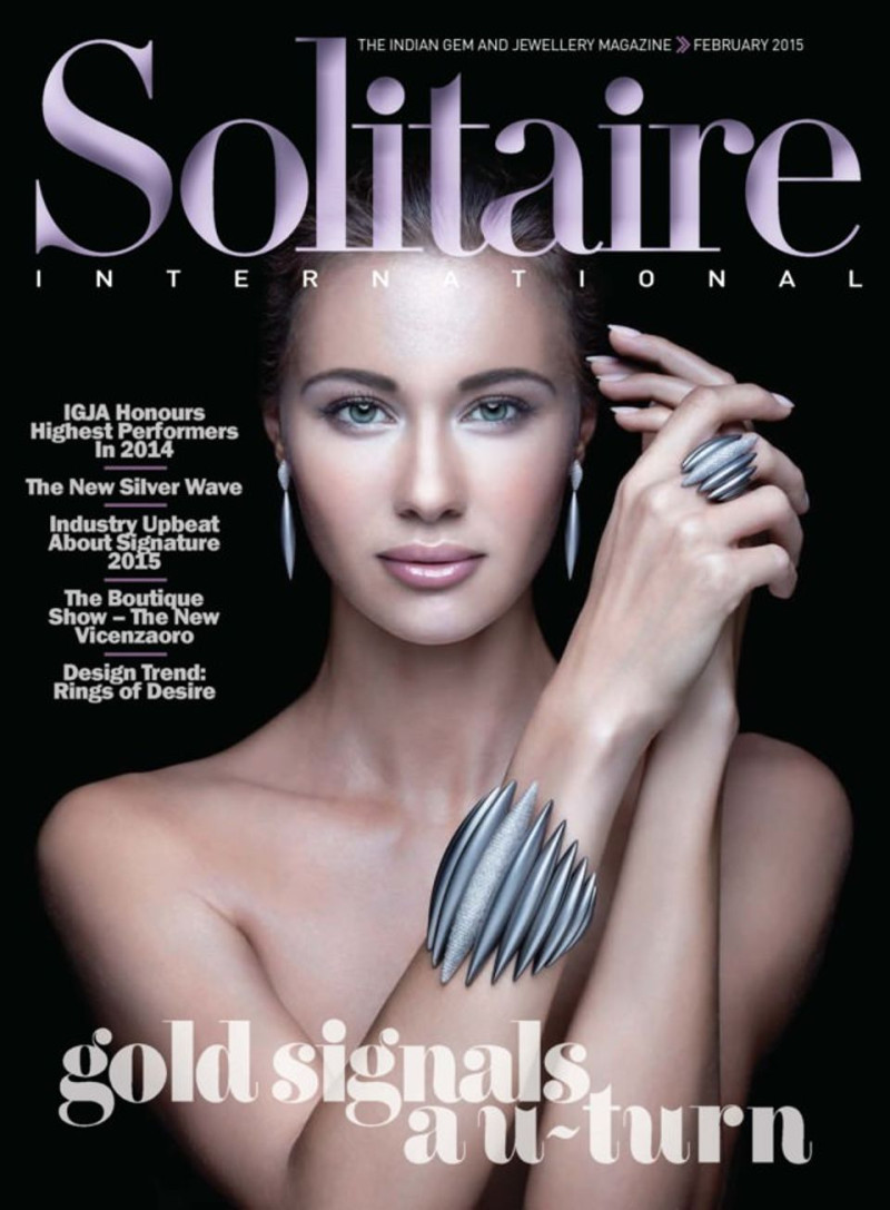  featured on the Solitaire International - India cover from February 2015