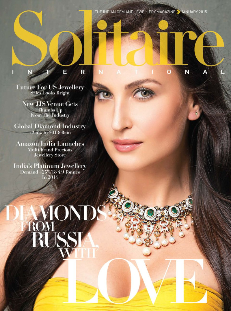  featured on the Solitaire International - India cover from January 2015