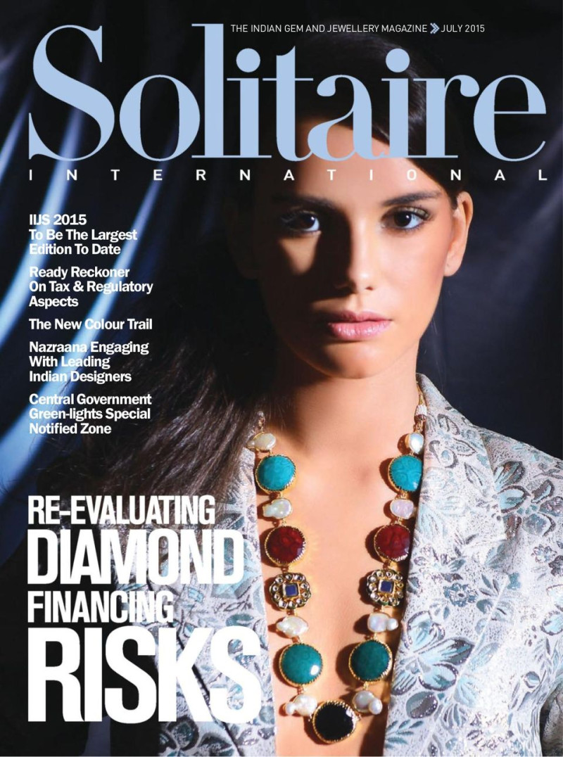  featured on the Solitaire International - India cover from July 2015