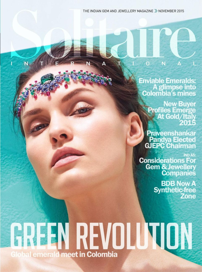  featured on the Solitaire International - India cover from November 2015